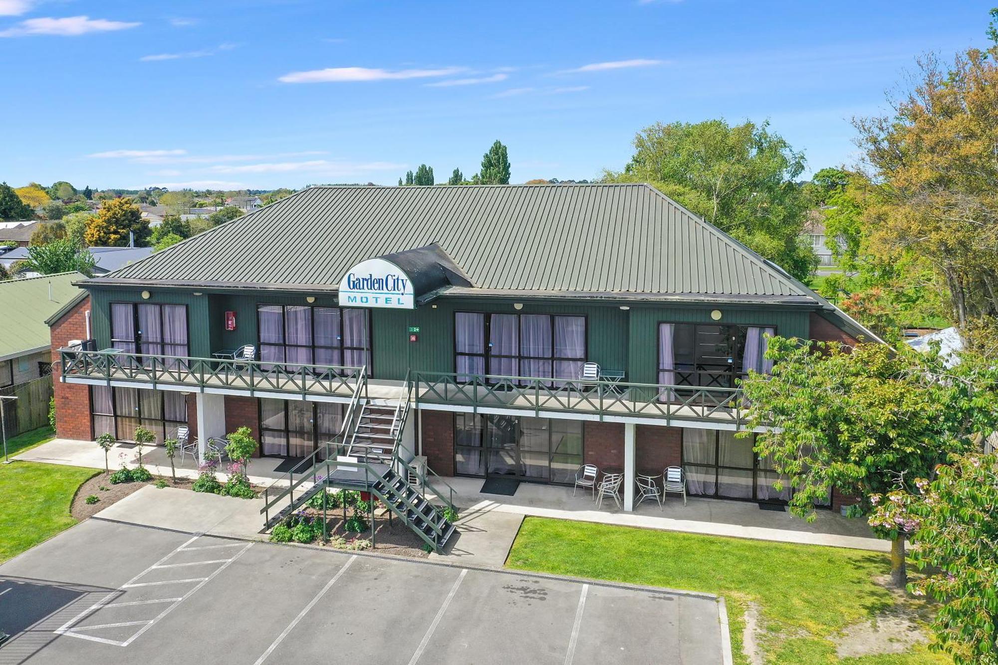 Garden City Motel Крайстчърч Екстериор снимка